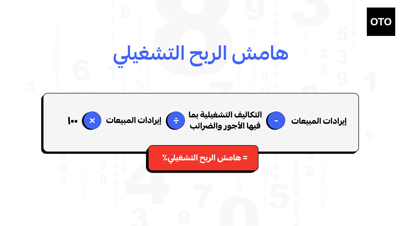 هامش الربح التشغيلي Operating Profit Margin